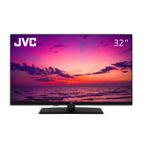 JVC LT-32VH4455 32 Zoll Fernseher (HD Ready, LED TV, Triple-Tuner) schwarz [Energieklasse E] (823636)