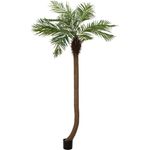 EUROPALMS Phönixpalme luxor gebogen, Kunstpflanze, 240cm (82510726)