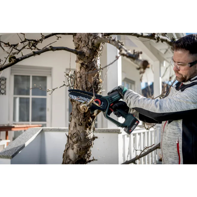 Metabo MS 18 LTX 15 Gehölzsäge 18 V 150 mm Schwarz, Grün, Rot