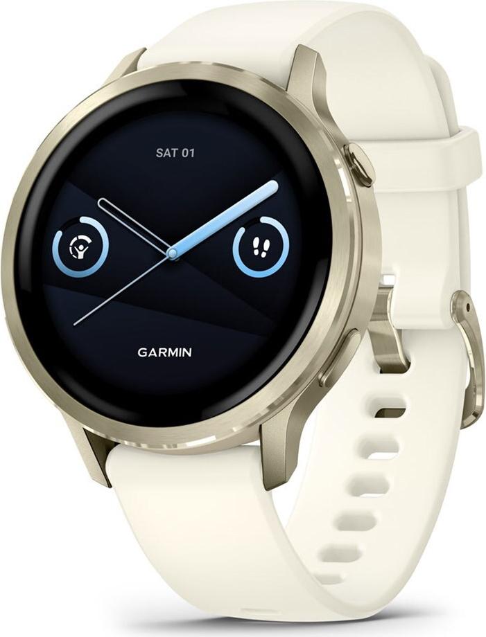 Garmin Venu 4 Smartwatch 41 mm 1.2" AMOLED Lunar Gold Beige