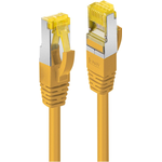 Lindy 1m RJ45 S/FTP LSZH Netzwerkkabel, Gelb Cat.6A Stecker,Cat.7 Rohkabel (47662)