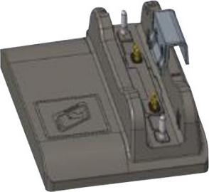 ZEBRA CRD-ET5X-SE4CO3-UPGR1-04 Set of 4 ShareCradle cups and shims to fit ET5x 8_ with Integrated Scanner tablets on ShareCradle version CO2 (CRDET5XSE4CO3UPGR104)