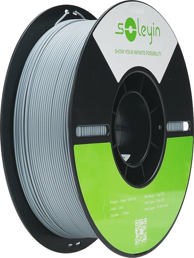 Creality SOLEYIN ULTRA PLA 1,75mm MATTE GREY 1kg (3301010517)