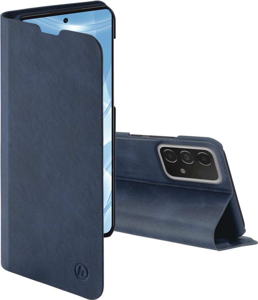 Hama Essential Line Guard Pro - Flip-Hülle für Mobiltelefon - Kunstleder - Blau - für Samsung Galaxy A52 5G (00196737)