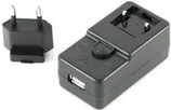 ZEBRA USB type C power supply adaptor with European Union plug. Used with USB-C Cable (CBL-EC5X-USBC3A-01) to charge device. USB PD 3.1 power supply with an input of 100-240VAC and a self-adjusting output ranging from 5V/3A to 20V/2.25A. (PWR-WUA5V45W1EU)