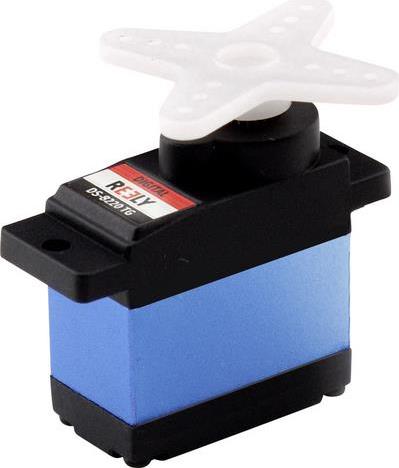 Reely Mini-Servo DS-8220 TG Digital-Servo Getriebe-Material: Titan Stecksystem: JR (RE-6679761)