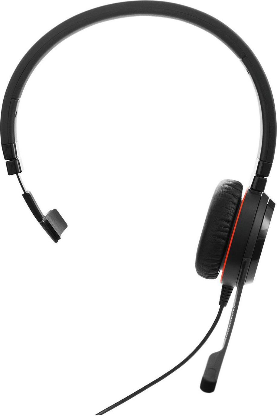 Jabra Evolve 20 MS Mono On-Ear Headset USB Kabelgebunden Schwarz