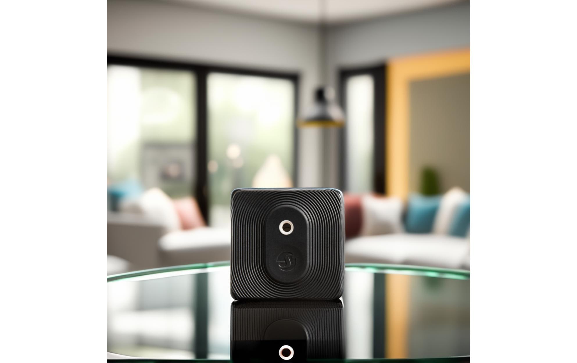 Shelly Blu H&T Bluetooth Temperatur- & Feuchtigkeitssensor Schwarz