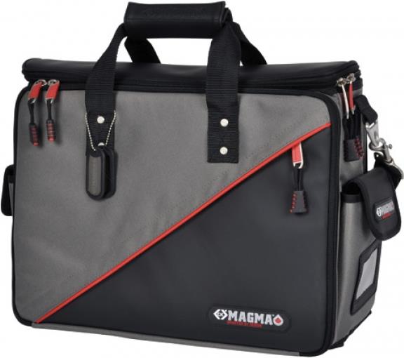 C.K Werkzeugtasche Magma für Techniker, unbestückt mit 50 Innentaschen und Schlaufen unterschiedlicher Größen (MA2630)