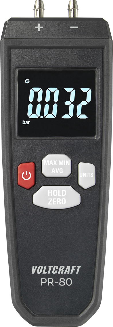 Voltcraft PR-80 Differenz-Druckmessgerät Luftdruck ±0.137 bar VC-13101370