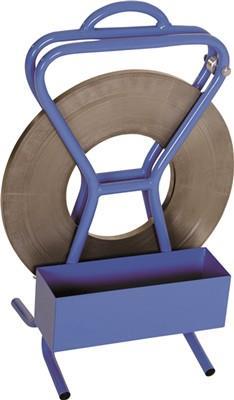 Banholzer&Wenz Bandabroller f.Stahlband quer fahrbar f.Normalspulen 10-32mm (17806)