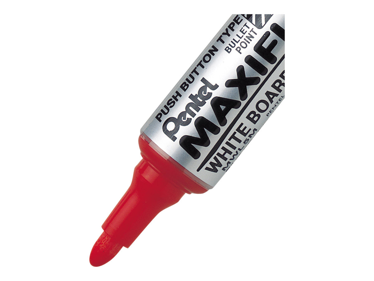 Pentel Maxiflo MWL5M Whiteboard-Marker Rundspitze 2,5 mm Rot