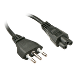 Lindy Stromkabel IEC 60320 C5 zu CEI 23-16/VII (M) (30408)