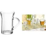 Esmeyer Montana Teeglas CYLON, mit Henkel, 200 ml spülmaschinengeeignet, Höhe: 115 mm - 6 Stück (410-828)