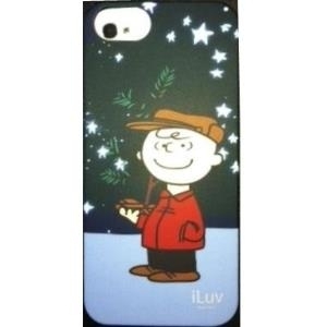 iLuv ICA7H388NVY Peanuts Xmas Hardshell Cover für Apple iPhone 5/5s SE (ICA7H388NVY)