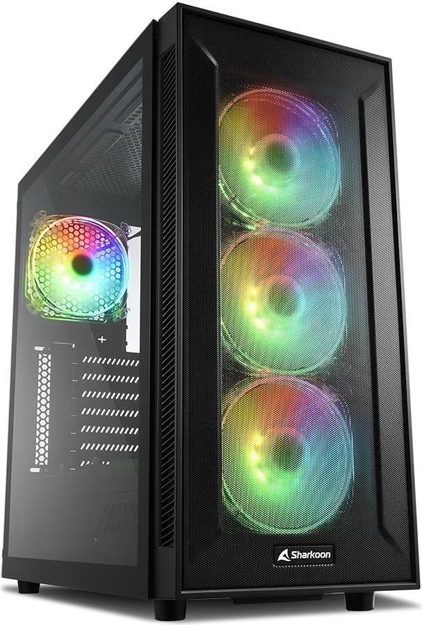 Sharkoon TG6M RGB ATX Tower Schwarz