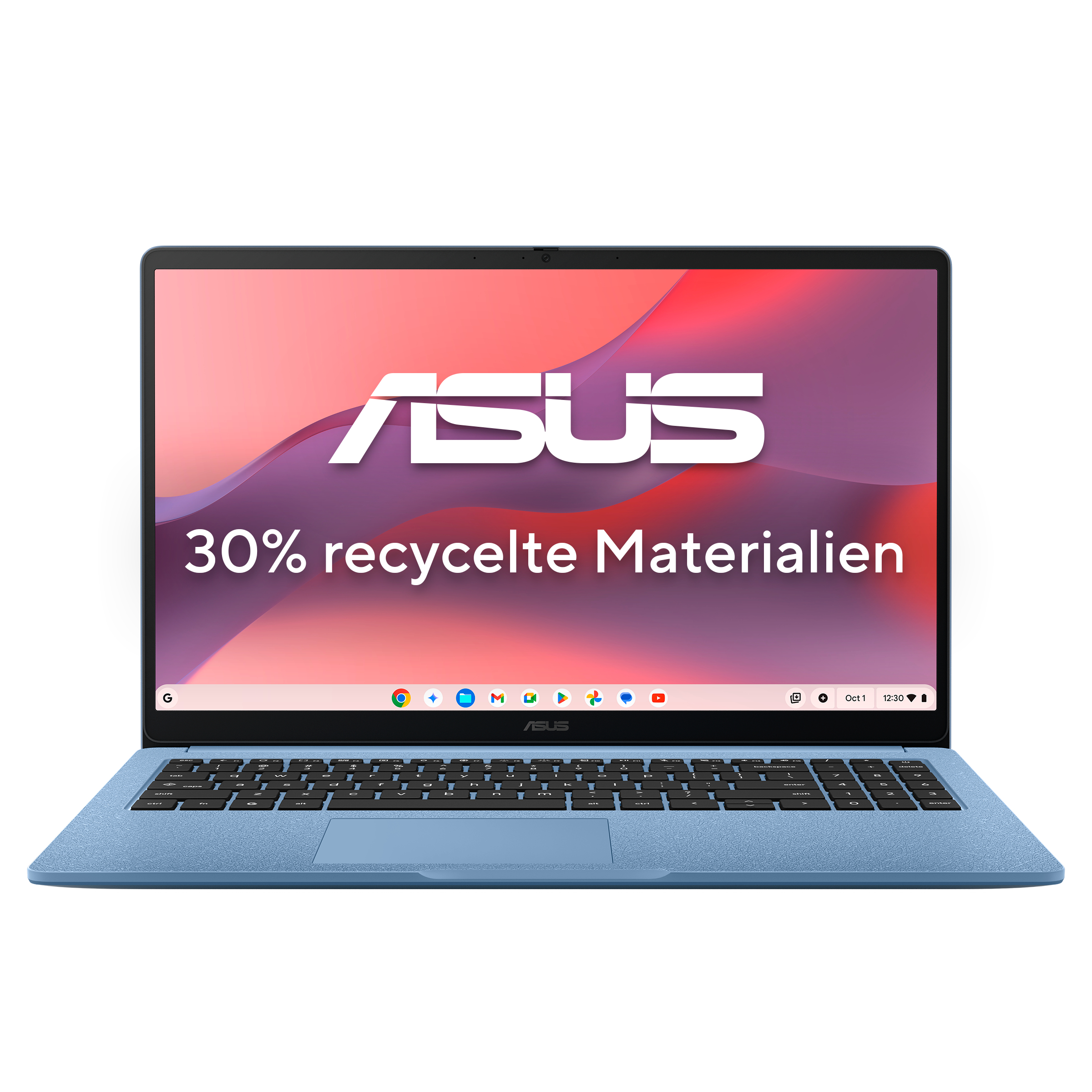 ASUS Chromebook CM15 15.6" MediaTek Kompanio 540 4 GB RAM 128 GB eMMC ChromeOS Fabric Blue