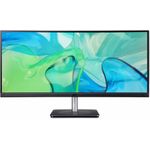 Acer CB343CUR Computerbildschirm 86,4 cm (34") 3440 x 1440 Pixel UltraWide Quad HD LED Schwarz - Silber (UM.CB3EE.001)