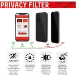Displex Privacy Panzerglas (10H) für Apple iPhone 12 Pro Max (01398)