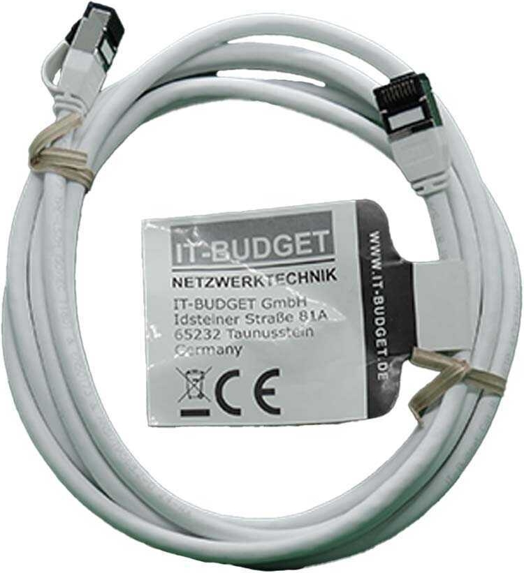 IT-BUDGET Vollkupfer Premium Patchkabel (90ITBSLIM81PK3W)