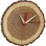 TFA 60.3046.08 Quarz Wanduhr 172 mm x 180 mm x 40 mm Eiche, Holz Echtholz (60.3046.08)