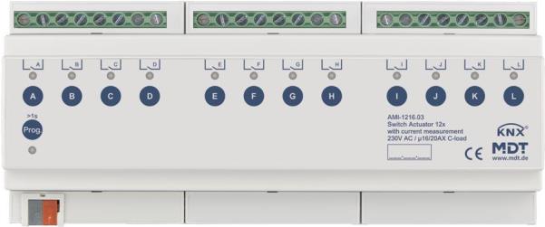 MDT technologies Schaltaktor 12-fach, 12TE, REG AMI-1216.03 (AMI-1216.03)