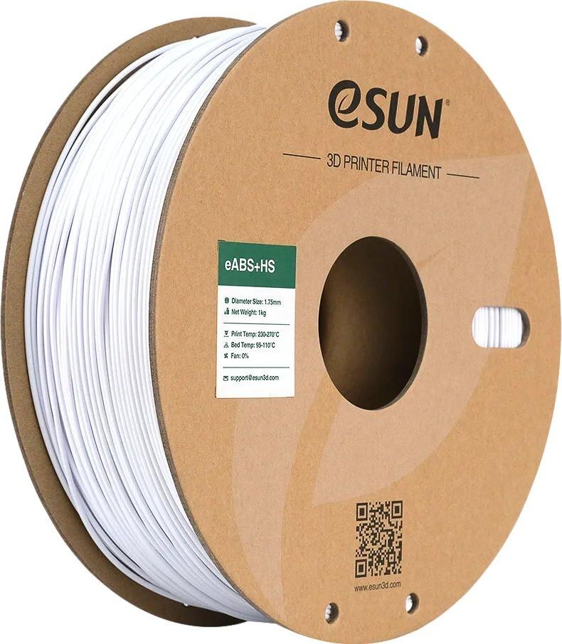 EABS 1,75mm COLD WHITE 1kg ESUN 3D FILAMENT (eABSP175CW1)