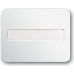 Busch Jaeger 1781-24G Wandplatte/Schalterabdeckung Weiß (1781-24G)