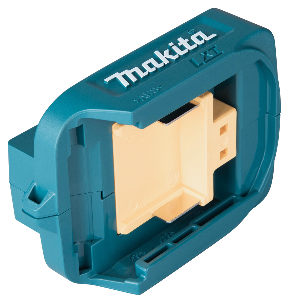 Makita LXT ADP05 Akku-USB-Adapter 2 x USB 2,1 A Blau