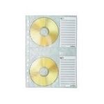 DURABLE CD-/DVD-Hülle COVER M, für 4 CD's, PP, DIN A4 (5222-19)