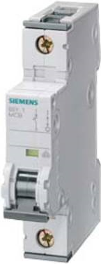 Siemens Leitungsschutzschalter 6 A 1-polig B (5SY4106-6)