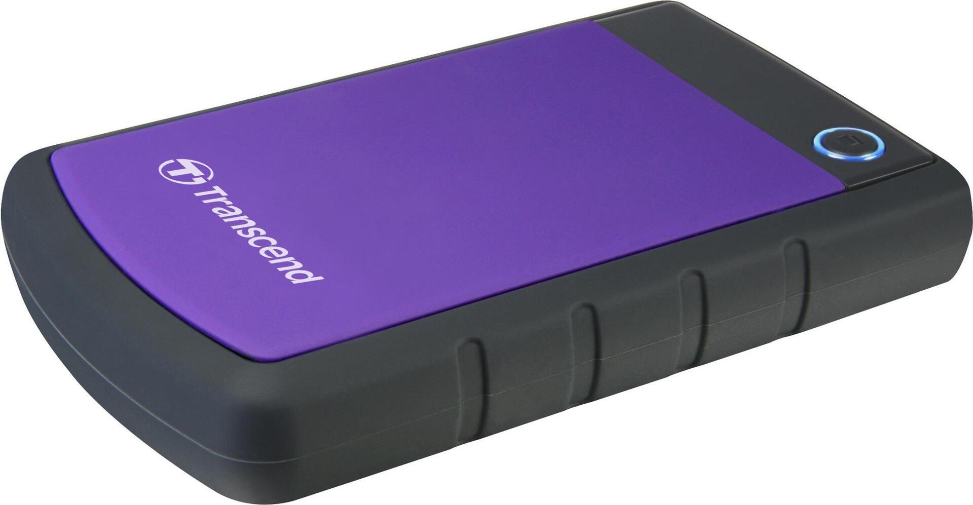 Transcend StoreJet 25H3P Externe Festplatte 4 TB USB 3.0 Lila