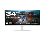 JAPANNEXT JN-IPS340UWQHD60C-C65W-HS 86,40cm (34") Curved UWQHD IPS Monitor USB-C 65W