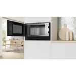 Bosch Serie 8 BFL7221B1 Mikrowelle Integriert Solo-Mikrowelle 21 l 900 W Schwarz (BFL7221B1)