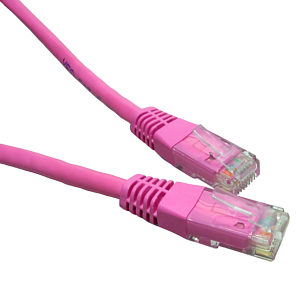 LOGON PROFESSIONAL Patchkabel SF/UTP CAT5E 5 m Magenta