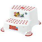 keeeper kids Tritthocker igor "Paw Patrol", zweistufig, weiß mit Aufdruck, Tragkraft: 120 kg, mit Anti-Rutsch-Füßen, - 1 Stück (1003210013700)