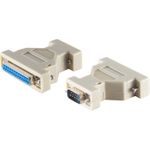 shiverpeaks BS78421 Kabeladapter D-sub 25-pin D-sub 9-pin Grau (BS78421)