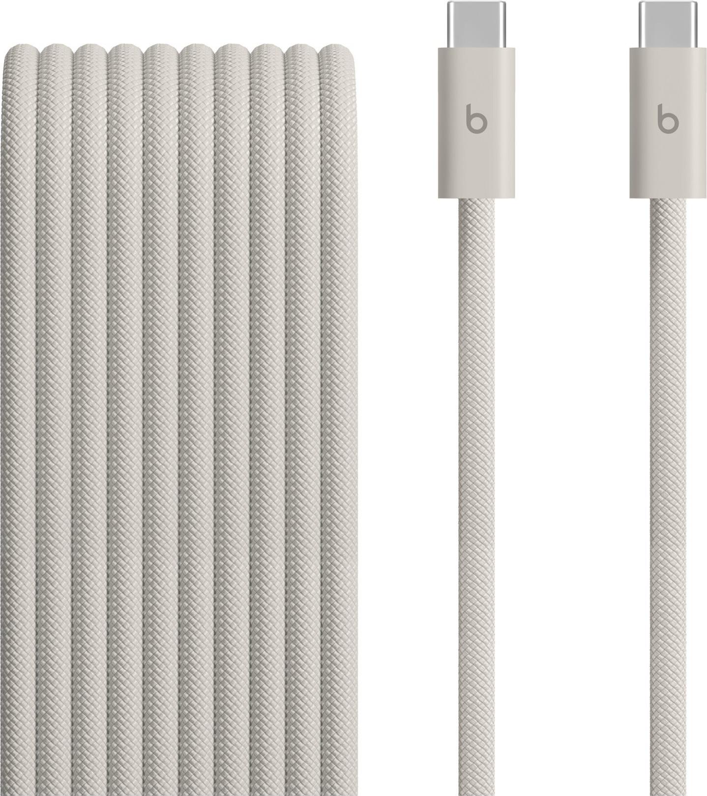Apple Beats 240W USB-C zu USB-C Geflochtenes Ladekabel 3 m Surge Stone