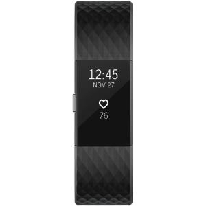 Fitbit Charge 2 Kabellos Wristband activity tracker Anthrazit - Schwarz (FB407GMBKS-EU)