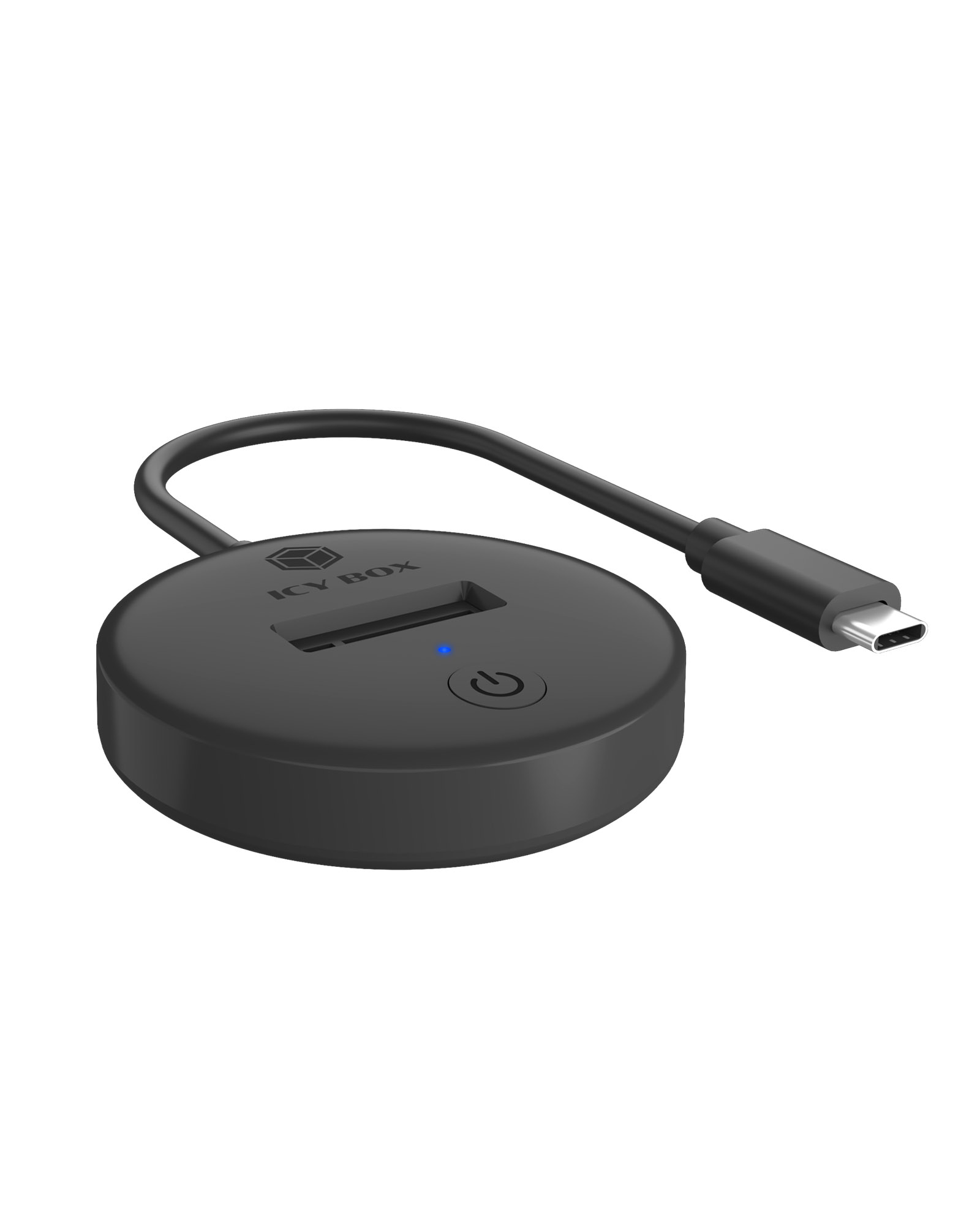 ICY BOX IB-1610MCD-C31 Dockingstation M.2 NVMe/SATA USB 3.2 Gen 2 Schwarz