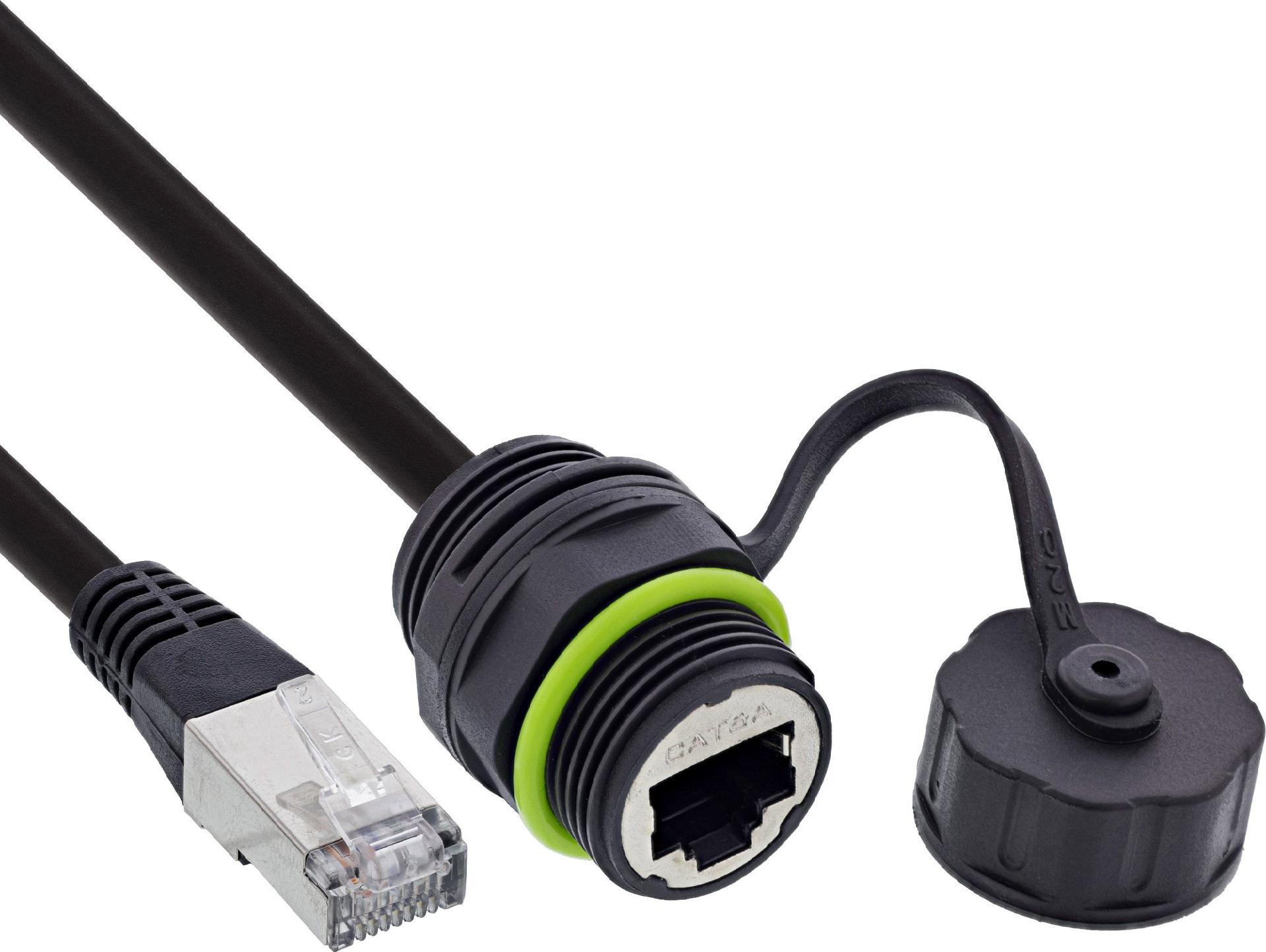 InLine Patchkabelkupplung Cat.6A (69927K)