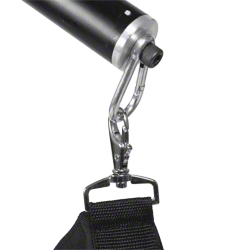 Walimex Galgenstativ 16553 mit Teleskoparm 120–220 cm, max. 2,56 m, 6 kg Tragkraft, Schwarz