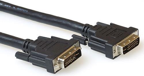 ADVANCED CABLE TECHNOLOGY AK3953 1.5m DVI-I DVI-I Schwarz Videokabel-Adapter (AK3953)
