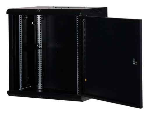 Rockstable RS19-6412S 12HE 19" Wandschrank 60 kg Traglast Stahl Schwarz