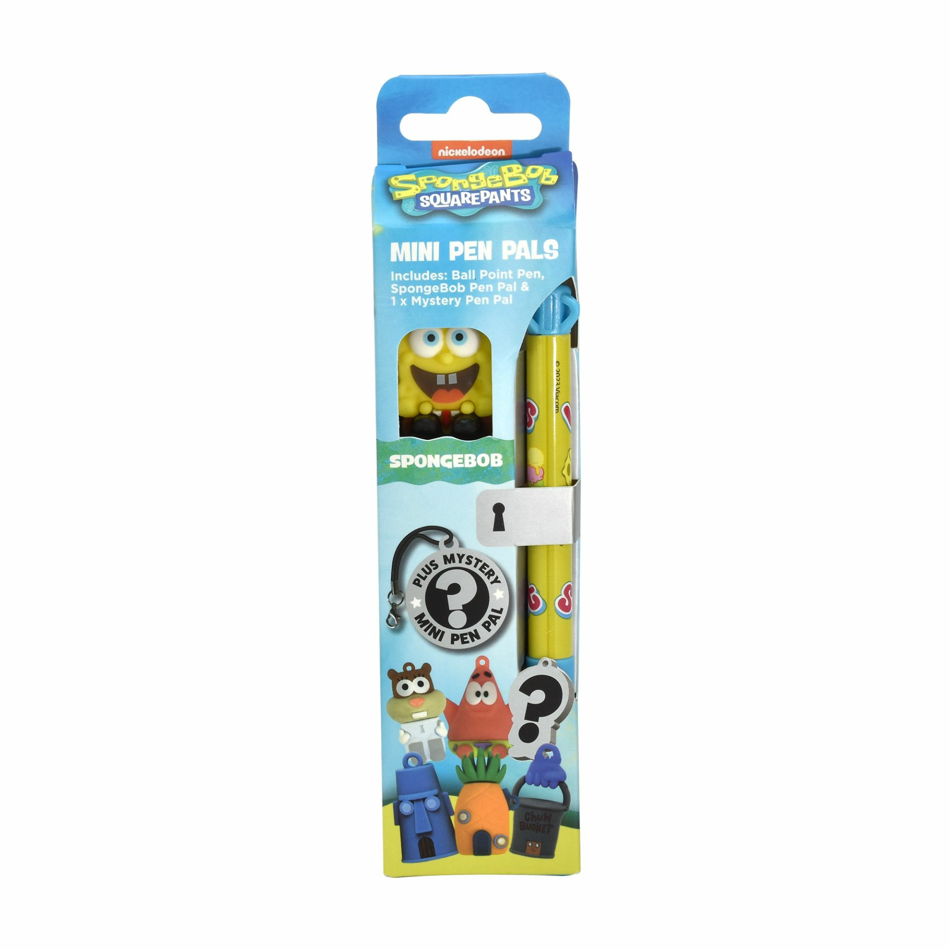 BlueSky Mini Pen Pals - SpongeBob Kugelschreiber Mehrfarbig