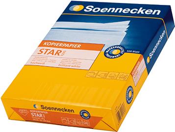 Soennecken Kopierpapier Star 5235 DIN A4 80g weiß 500 Bl./Pack. (5235)