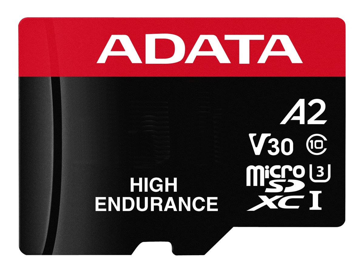 ADATA High Endurance microSDXC UHS-I U3 64 GB V30 A2 inkl. SD-Adapter