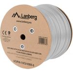 Lanberg LCUF6L-11CU-0305-S Netzwerkkabel 305 m Cat6a U/FTP (STP) Grau (LCUF6L-11CU-0305-S)