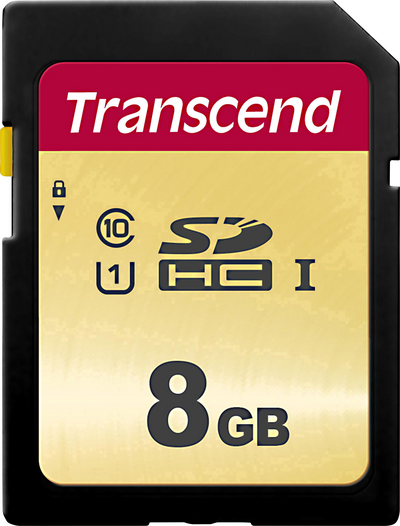 Transcend 500S Flash-Speicherkarte (TS8GSDC500S)