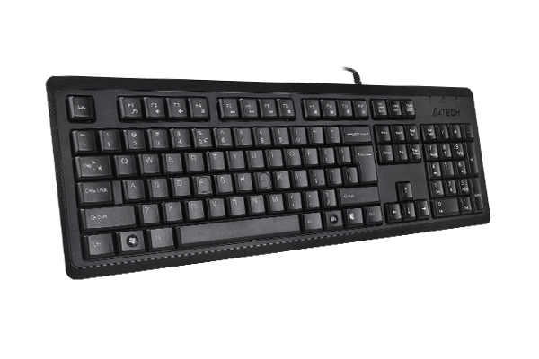 A4Tech KR-92 Kabelgebundene Tastatur USB QWERTY Englisch (US) Schwarz